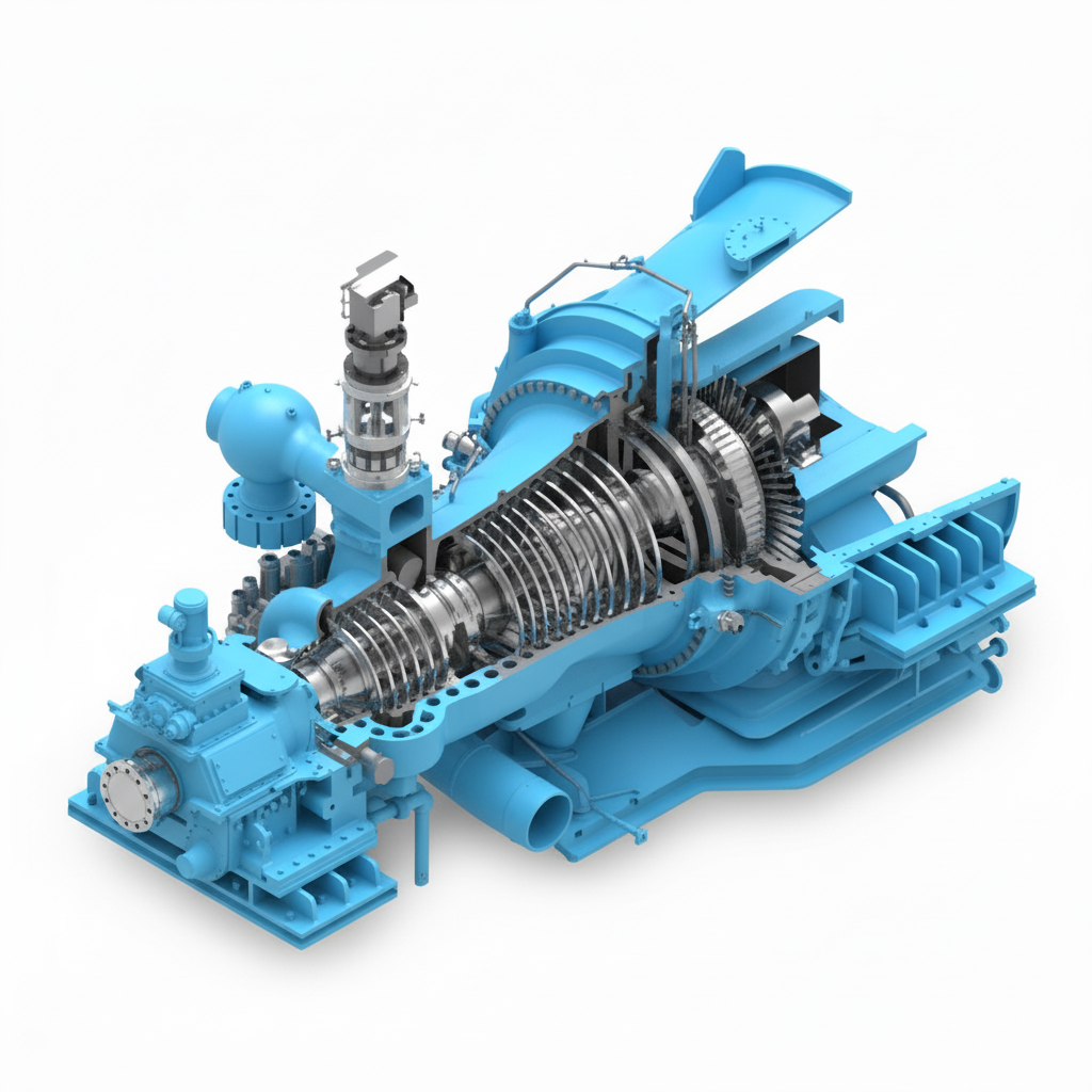 power industry steam turbine and steam parts