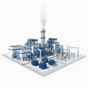 Gas Power Plant for Power Industry | Gas Turbine Power Generation System